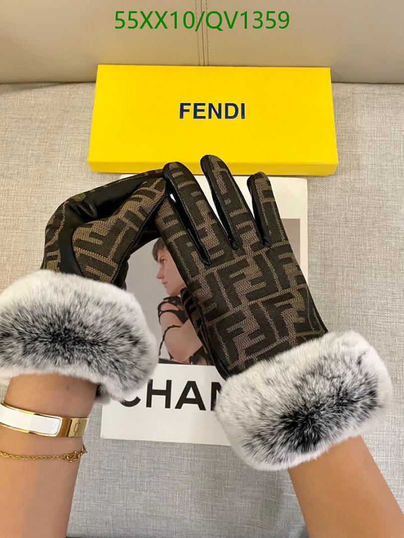 Fendi-Gloves Code: QV1359 $: 55USD