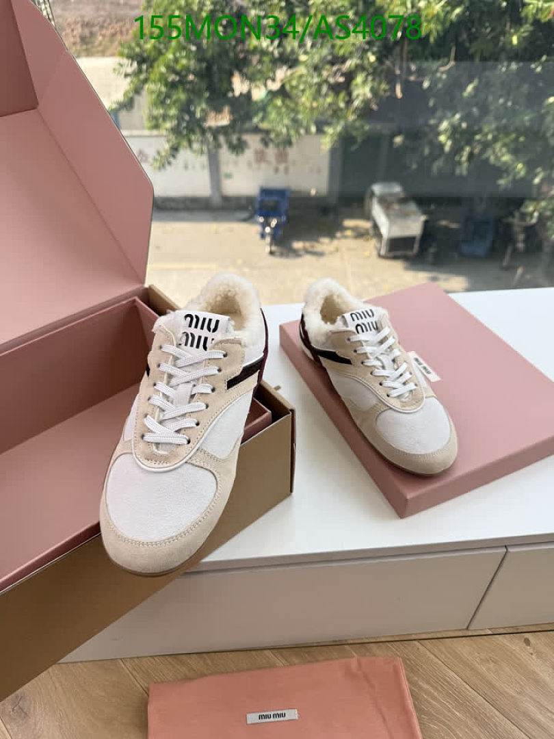 Miu Miu-Women Shoes Code: AS4078 $: 155USD
