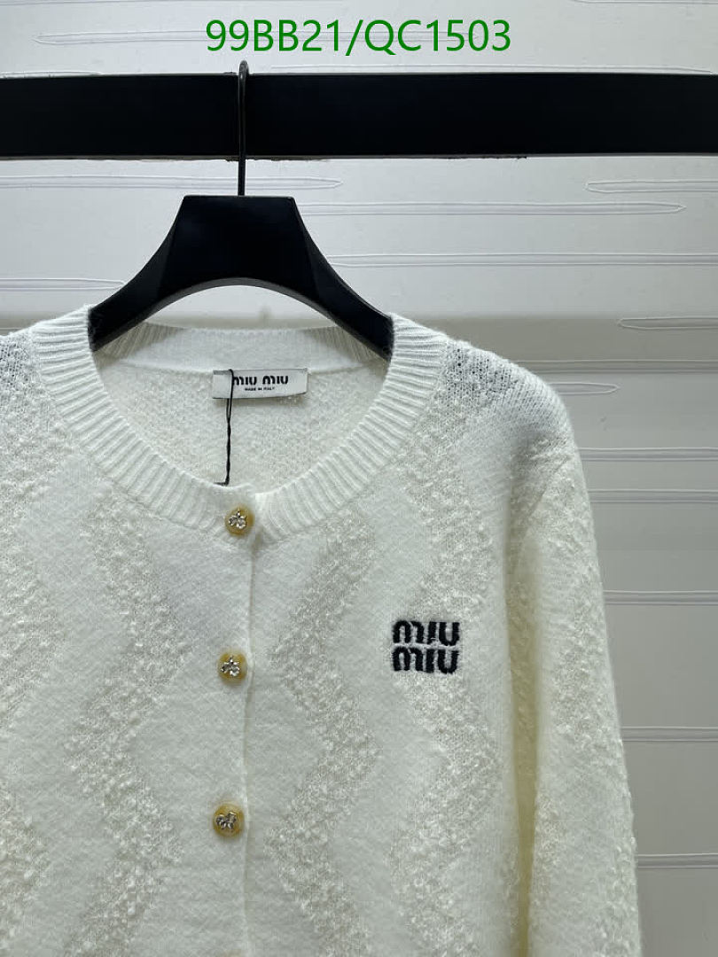 Miu Miu-Clothing Code: QC1503 $: 99USD