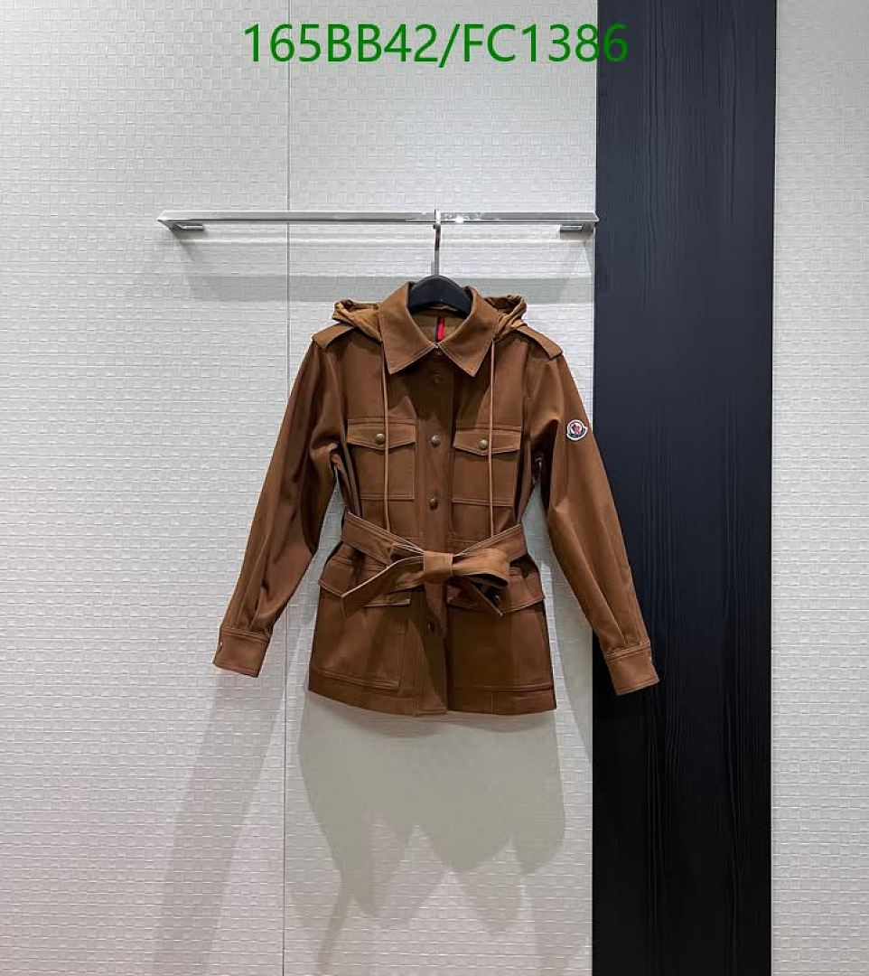 Moncler-Clothing Code: FC1386 $: 165USD