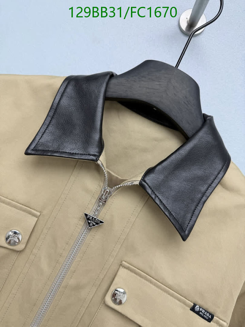 Prada-Clothing Code: FC1670 $: 129USD