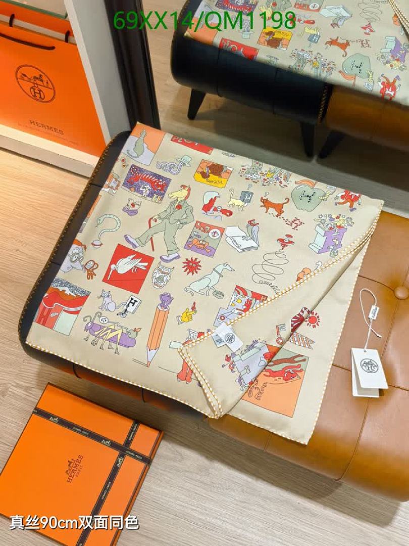 Hermes-Scarves Code: QM1198 $: 69USD