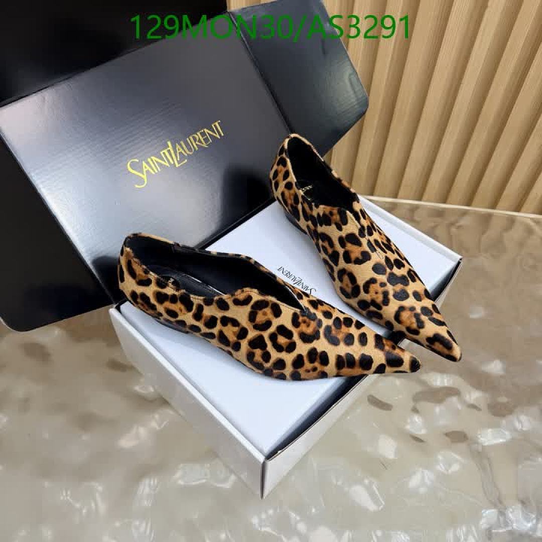 YSL-Women Shoes Code: AS3291 $: 129USD