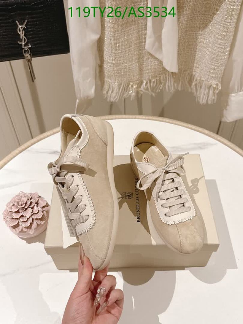 Brunello Cucinelli-Women Shoes Code: AS3534 $: 119USD