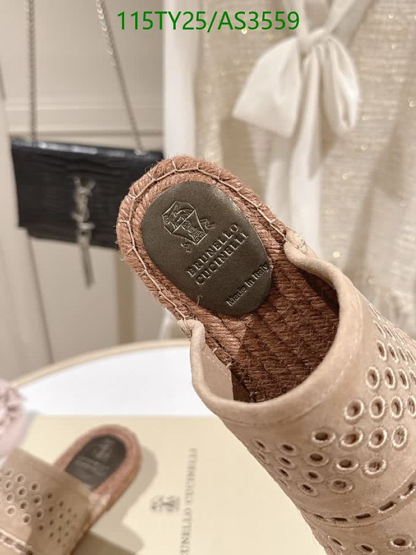 Brunello Cucinelli-Women Shoes Code: AS3559 $: 115USD