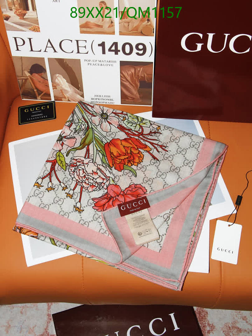 Gucci-Scarves Code: QM1157 $: 89USD
