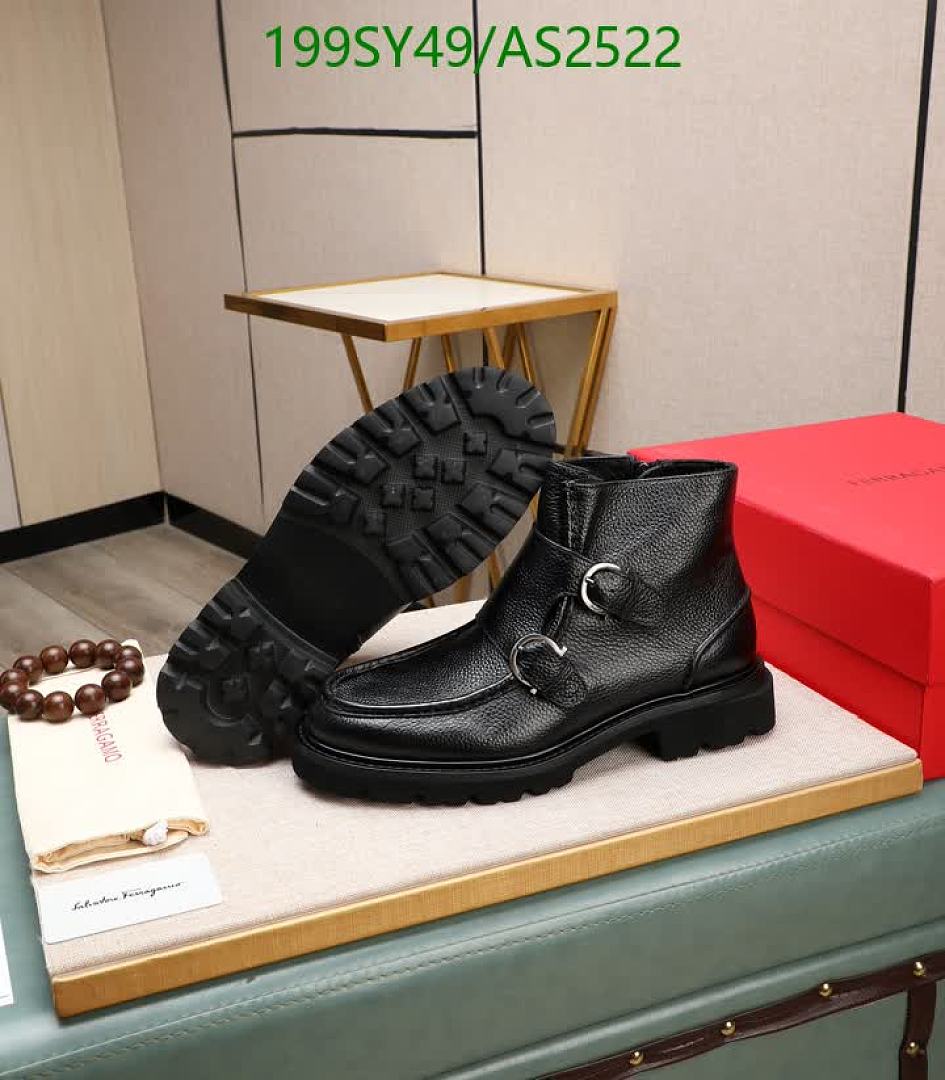 Ferragamo-Men shoes Code: AS2522 $: 199USD