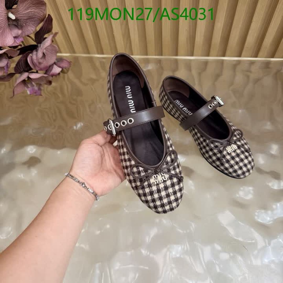Miu Miu-Women Shoes Code: AS4031 $: 119USD