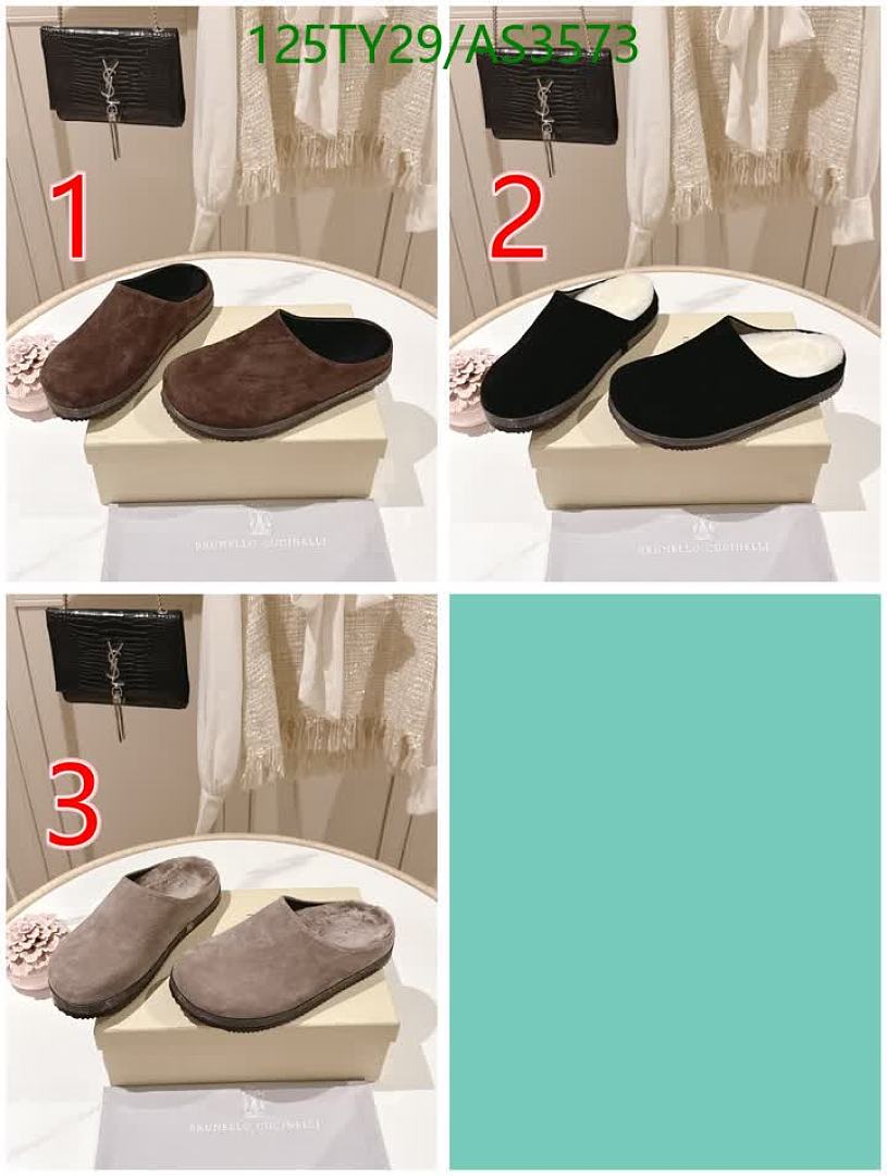 Brunello Cucinelli-Women Shoes Code: AS3573 $: 125USD