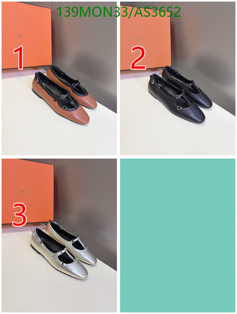 Hermes-Women Shoes Code: AS3652 $: 139USD