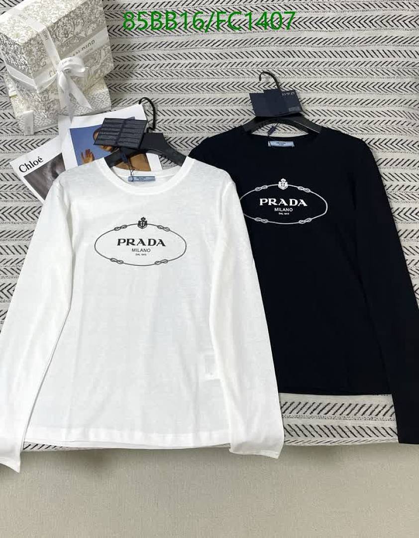 Prada-Clothing Code: FC1407 $: 85USD
