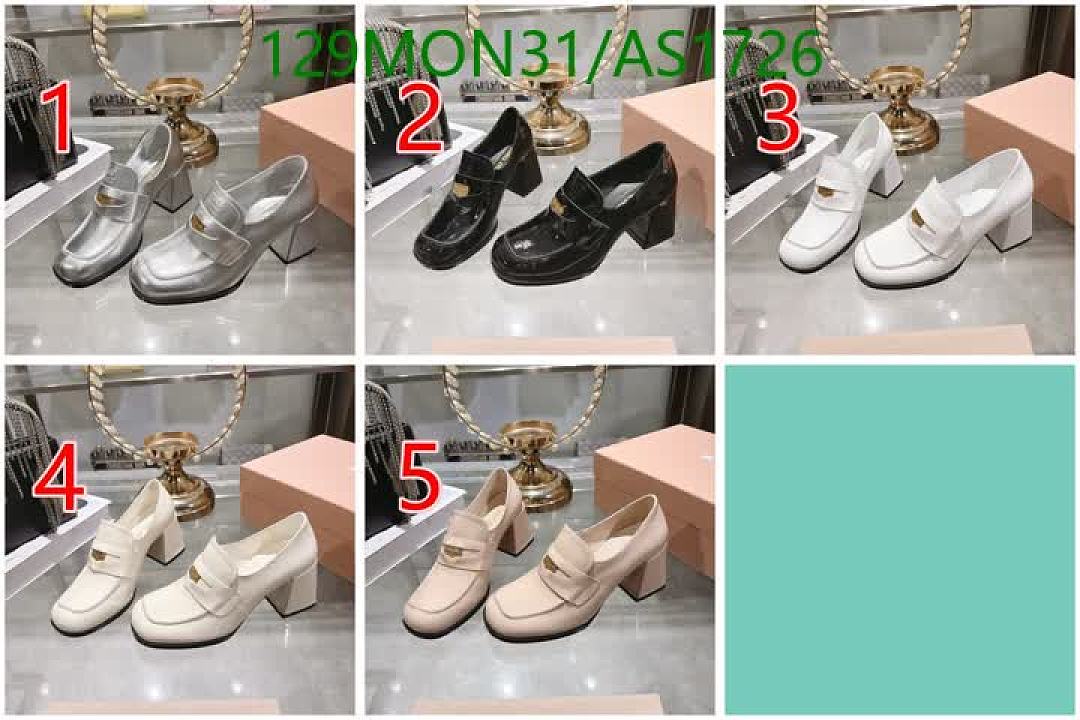 Miu Miu-Women Shoes Code: AS1726 $: 129USD