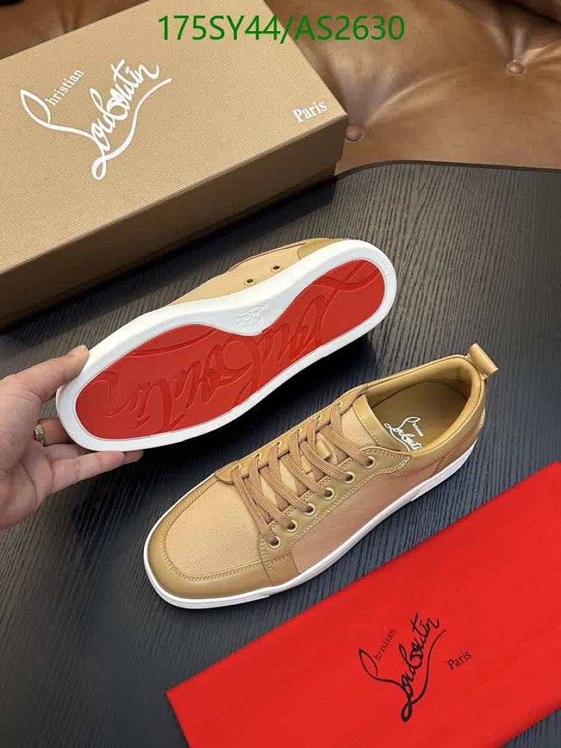 Christian Louboutin-Men shoes Code: AS2630 $: 175USD