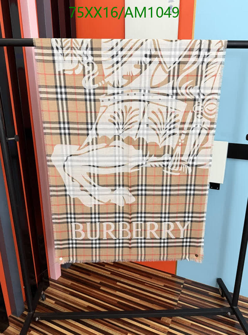 Burberry-Scarves Code: AM1049 $: 75USD