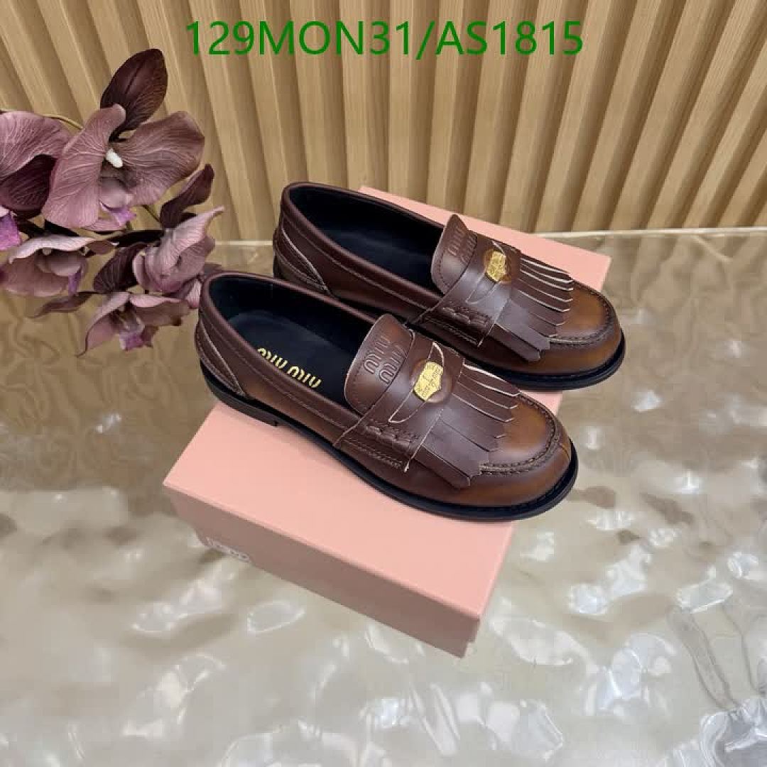 Miu Miu-Women Shoes Code: AS1815 $: 129USD