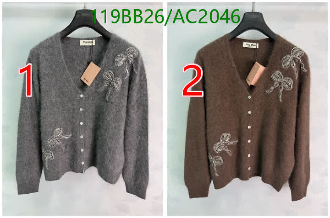 Miu Miu-Clothing Code: AC2046 $: 119USD