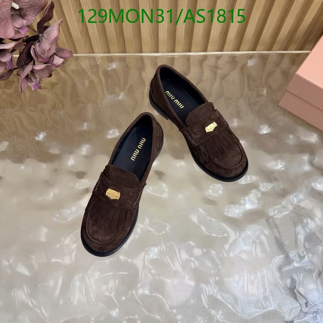 Miu Miu-Women Shoes Code: AS1815 $: 129USD