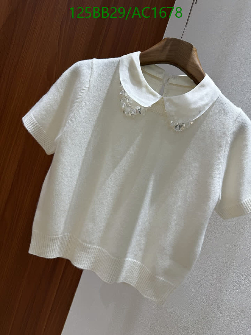 Miu Miu-Clothing Code: AC1678 $: 125USD