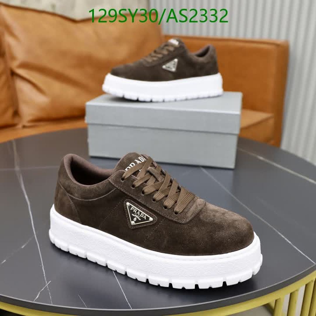 Prada-Men shoes Code: AS2332 $: 129USD