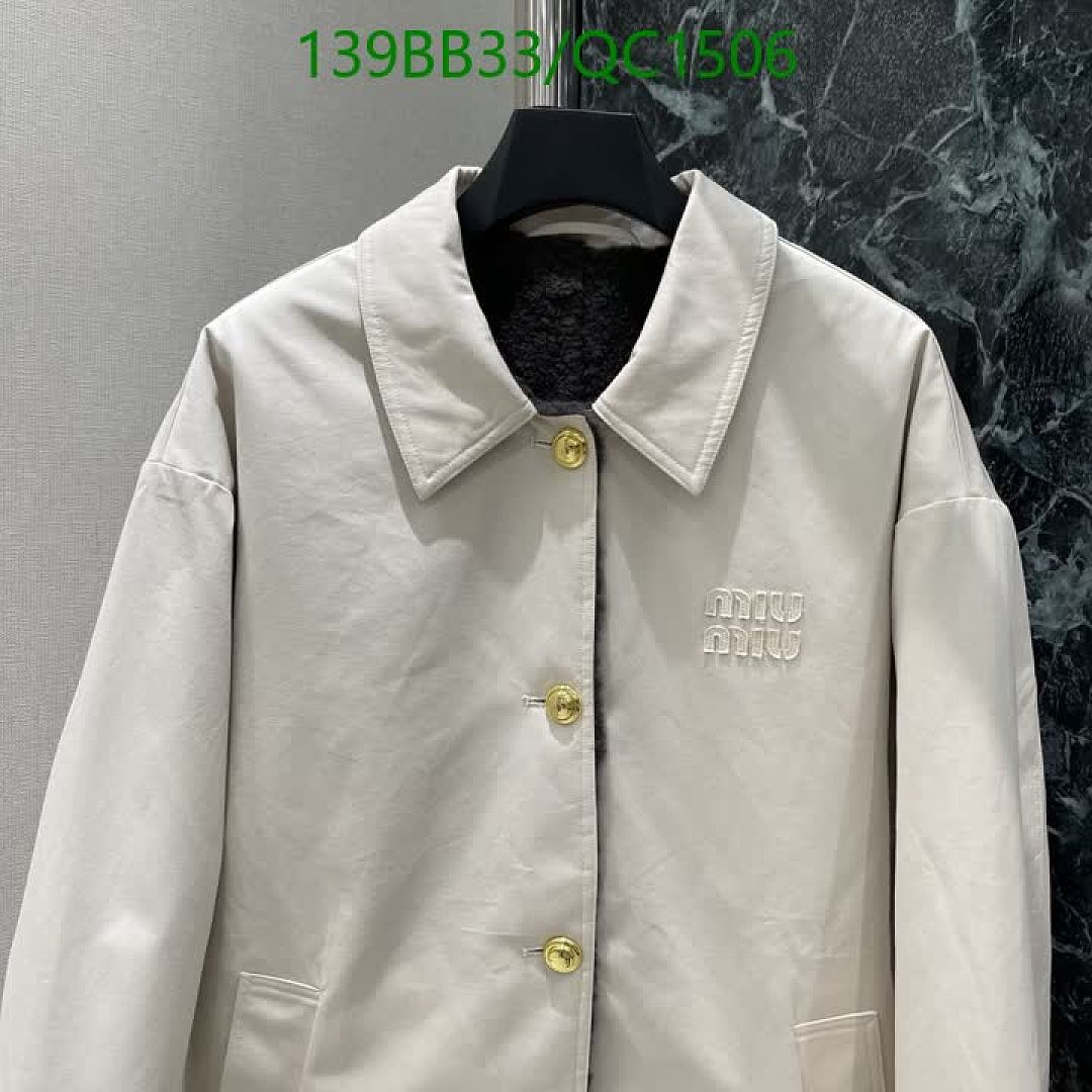 Miu Miu-Clothing Code: QC1506 $: 139USD