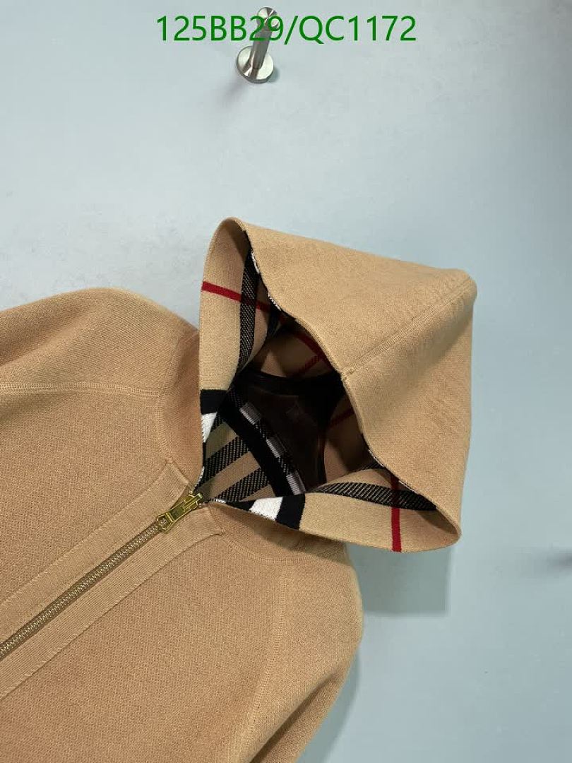 Burberry-Clothing Code: QC1172 $: 125USD