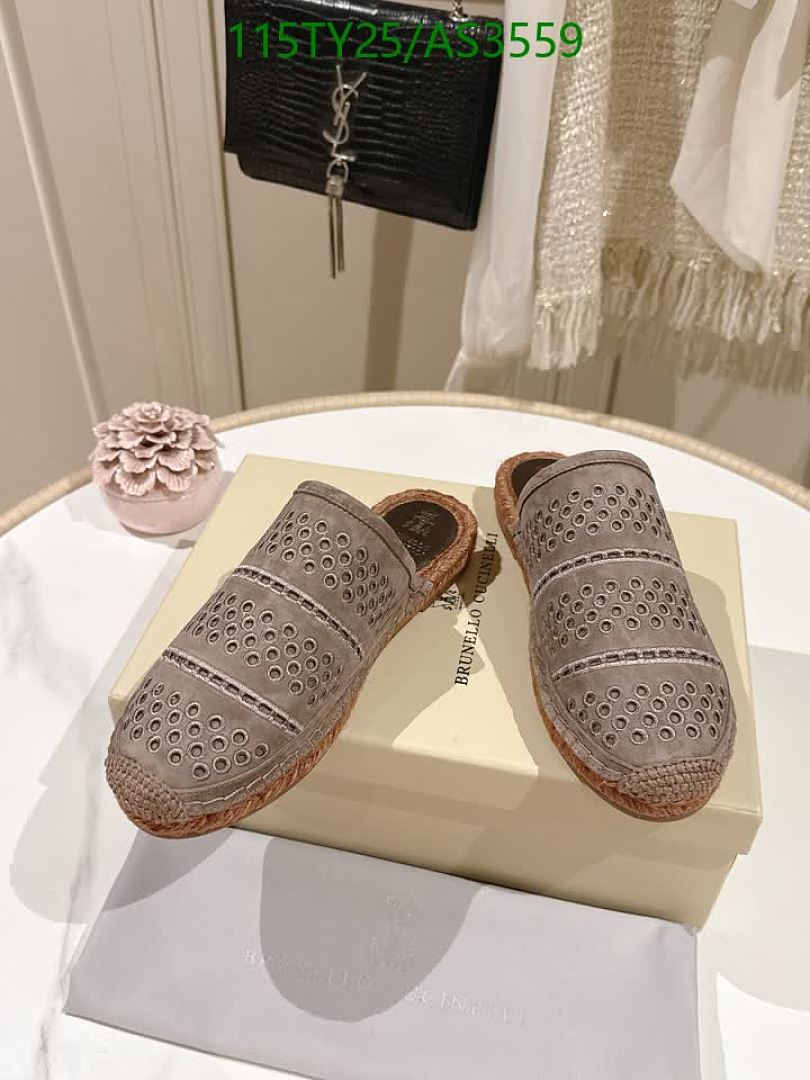 Brunello Cucinelli-Women Shoes Code: AS3559 $: 115USD