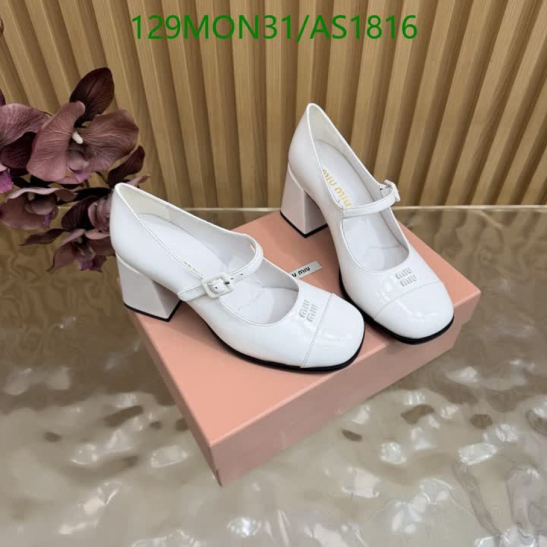 Miu Miu-Women Shoes Code: AS1816 $: 129USD