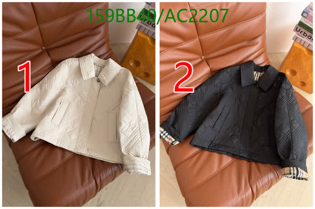 Burberry-Clothing Code: AC2207 $: 159USD