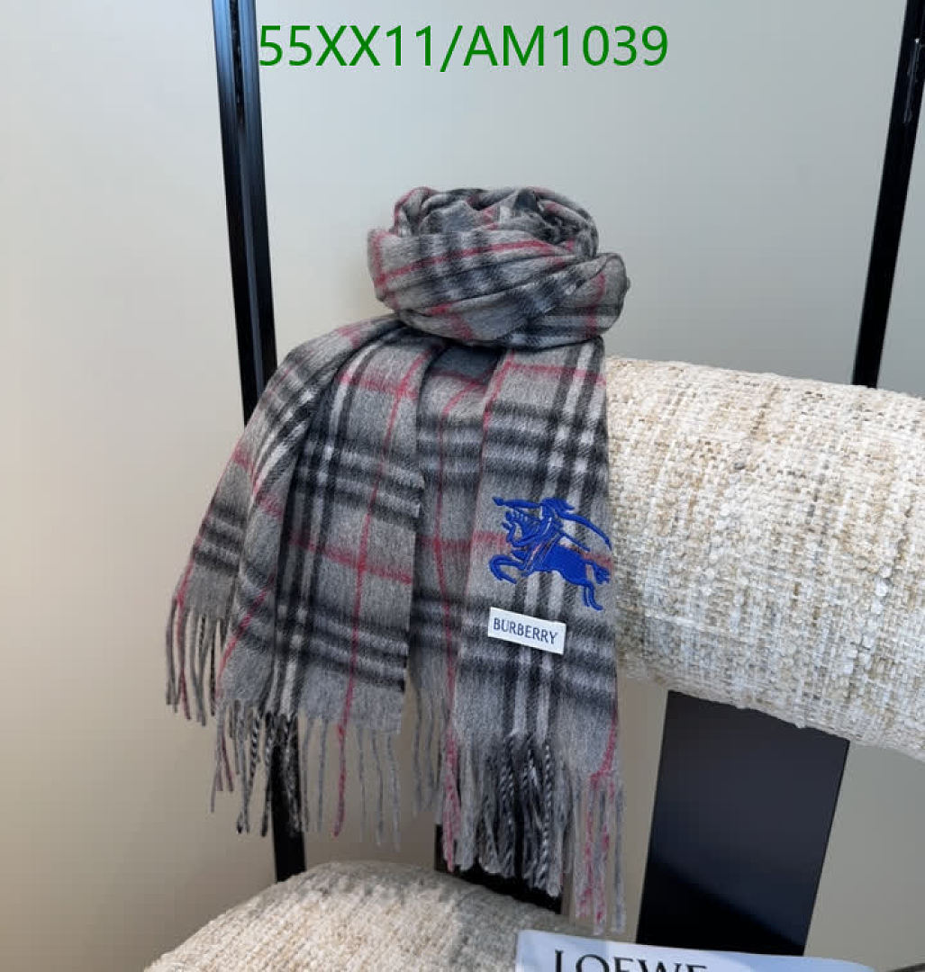 Burberry-Scarves Code: AM1039 $: 55USD