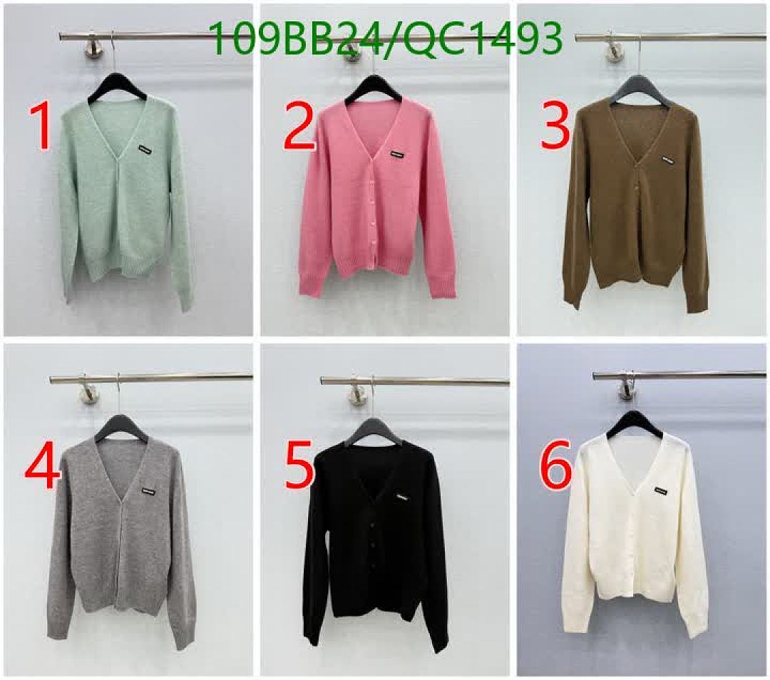 Miu Miu-Clothing Code: QC1493 $: 109USD