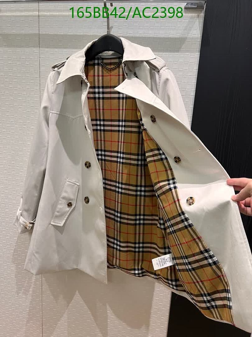 Burberry-Clothing Code: AC2398 $: 165USD