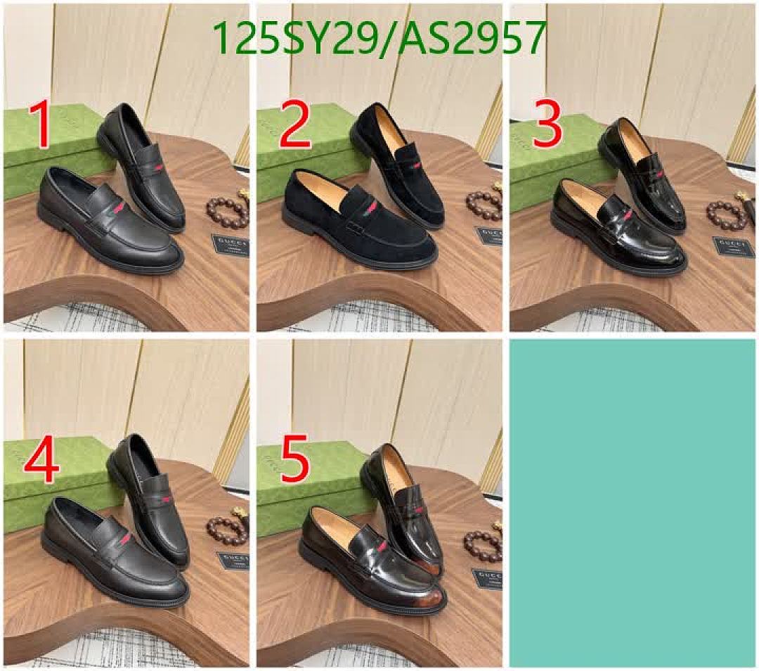 Gucci-Men shoes Code: AS2957 $: 125USD