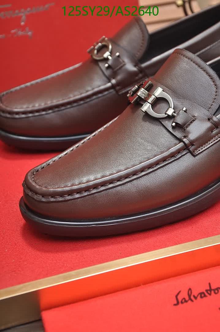 Ferragamo-Men shoes Code: AS2640 $: 125USD