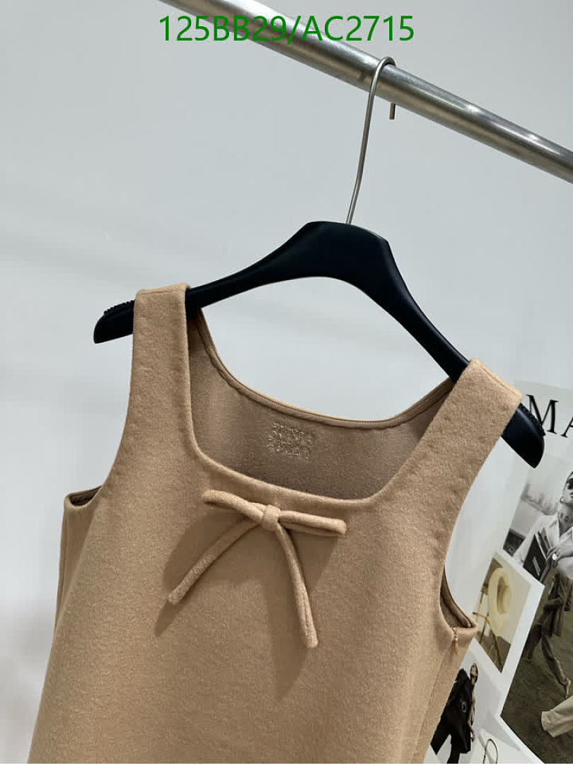 Miu Miu-Clothing Code: AC2715 $: 125USD