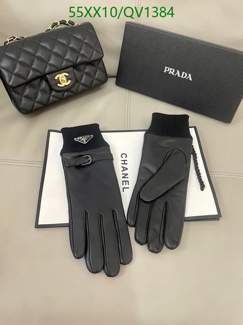 Prada-Gloves Code: QV1384 $: 55USD