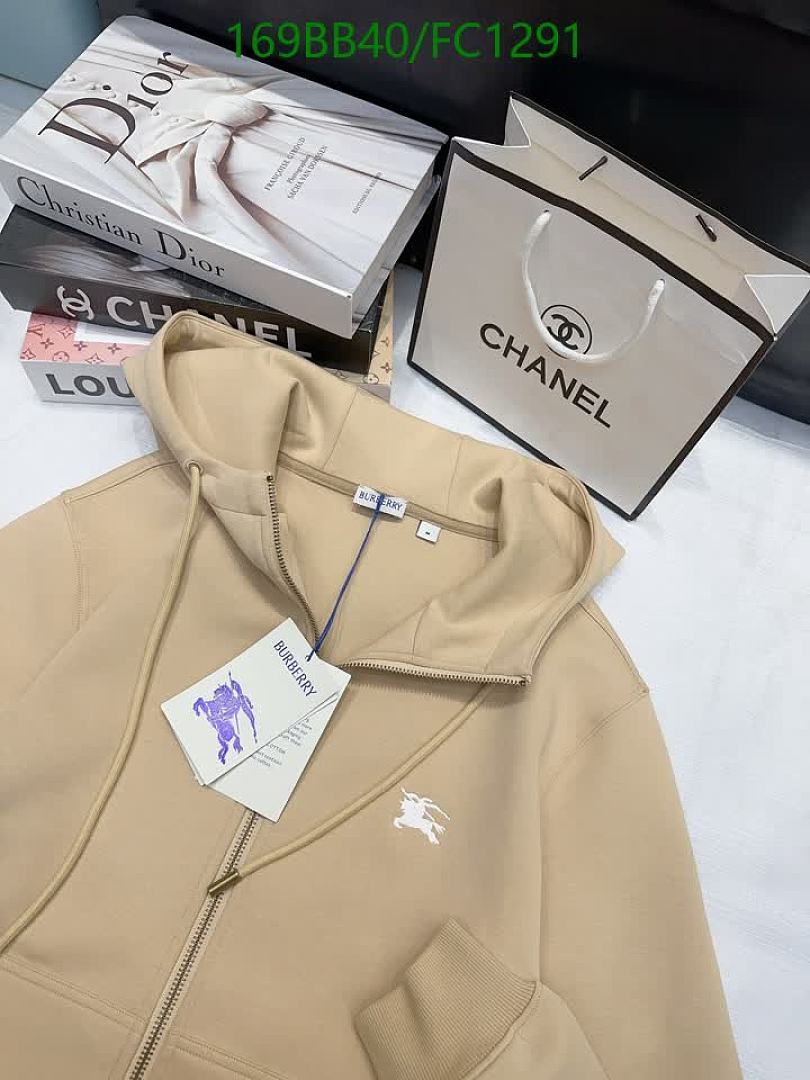 Burberry-Clothing Code: FC1291 $: 169USD