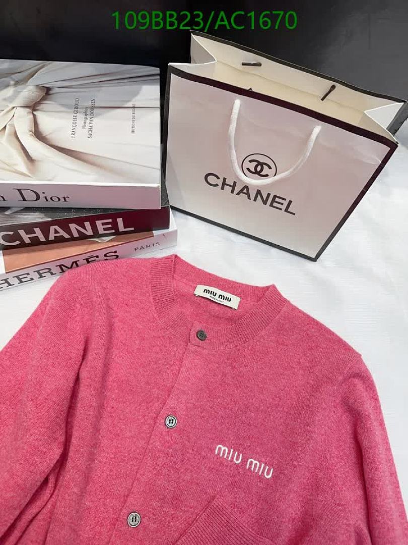 Miu Miu-Clothing Code: AC1670 $: 109USD