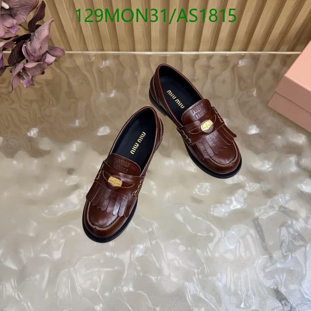 Miu Miu-Women Shoes Code: AS1815 $: 129USD
