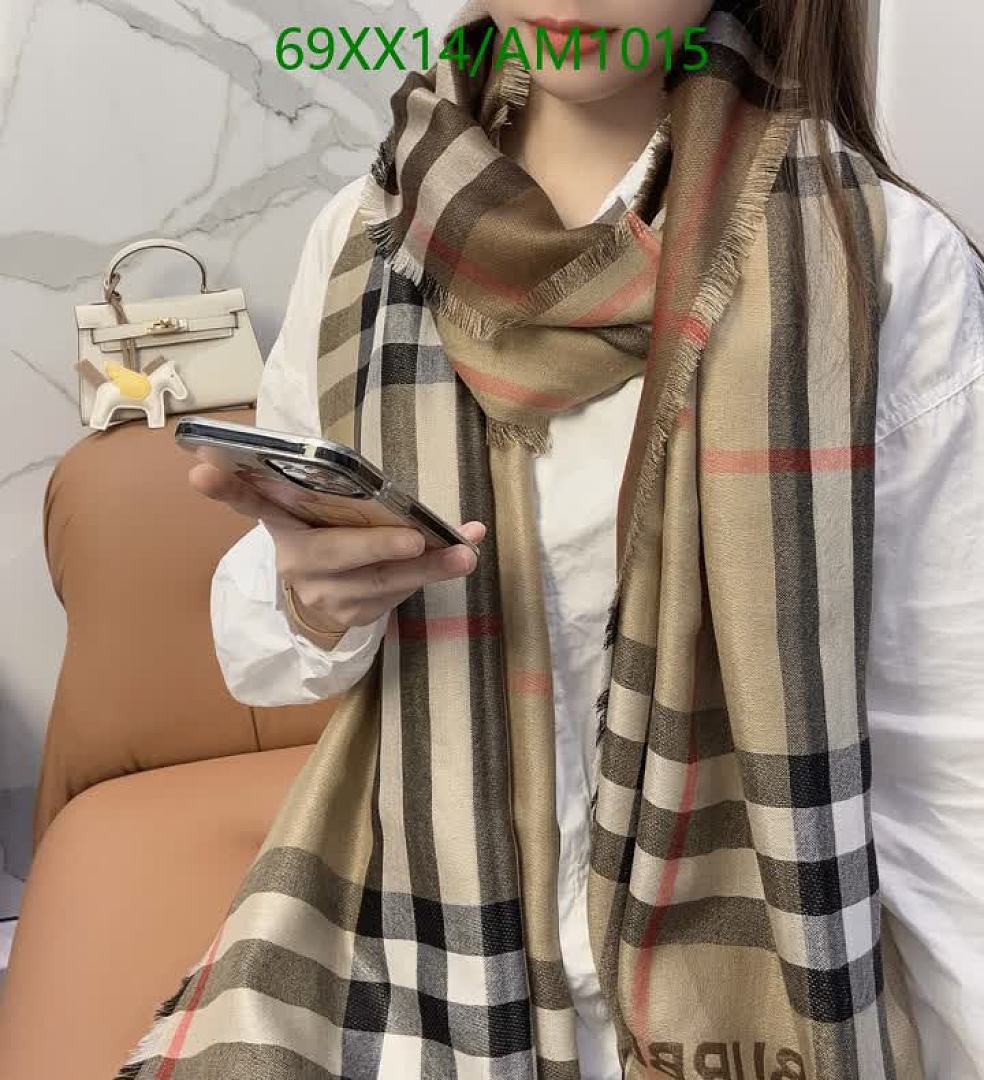 Burberry-Scarves Code: AM1015 $: 69USD