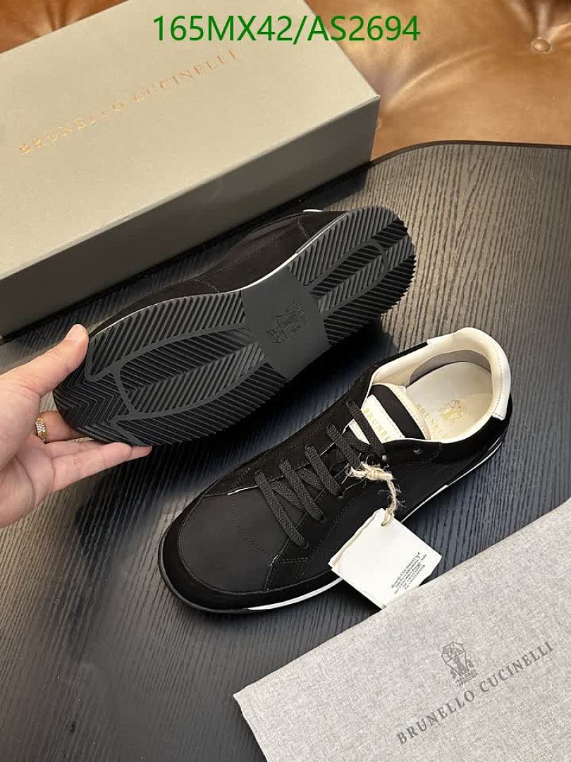 Brunello Cucinelli-Men shoes Code: AS2694 $: 165USD