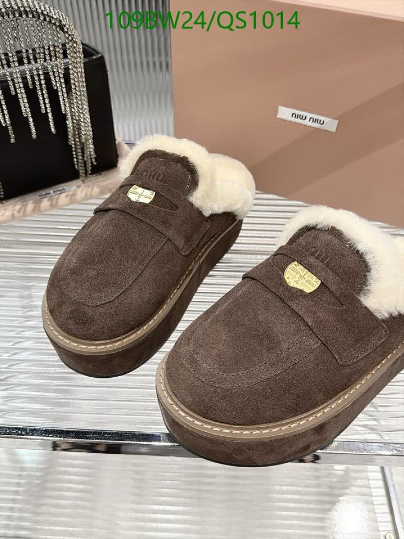 Miu Miu-Women Shoes Code: QS1014 $: 109USD