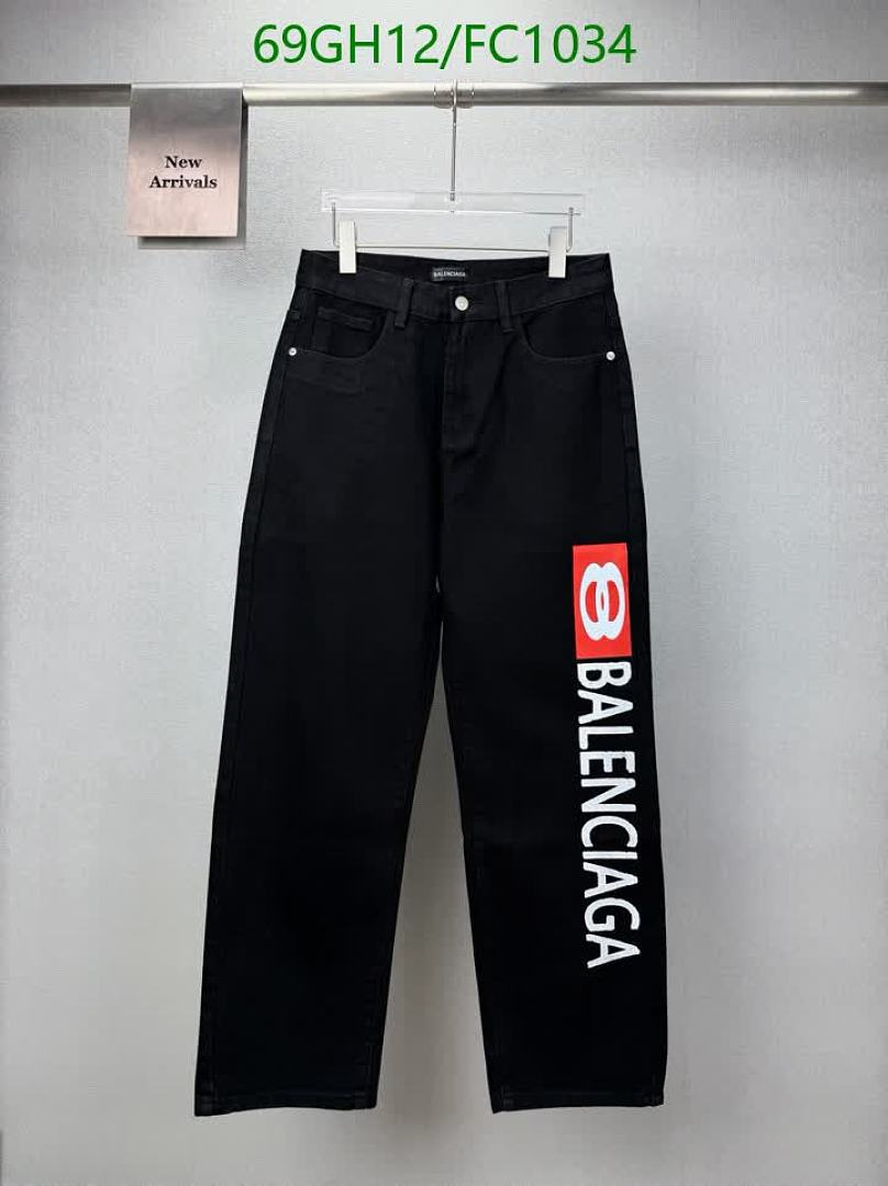 Balenciaga-Clothing Code: FC1034 $: 69USD