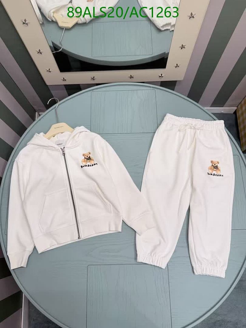 Burberry-Clothing（Kids） Code: AC1263 $: 89USD
