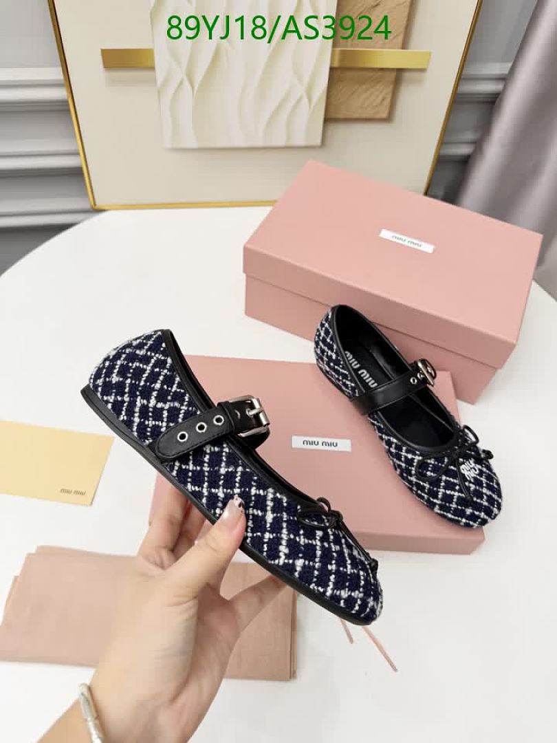 Miu Miu-Women Shoes Code: AS3924 $: 89USD