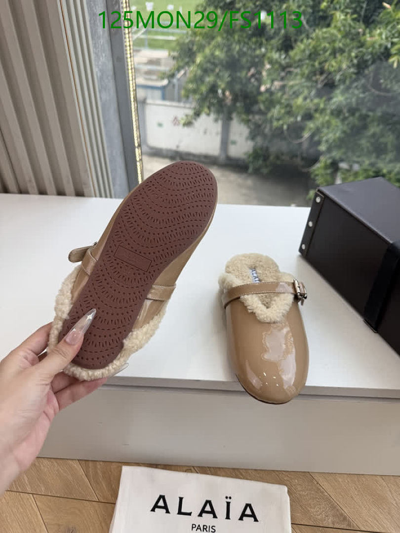 Alaia-Women Shoes Code: FS1113 $: 125USD