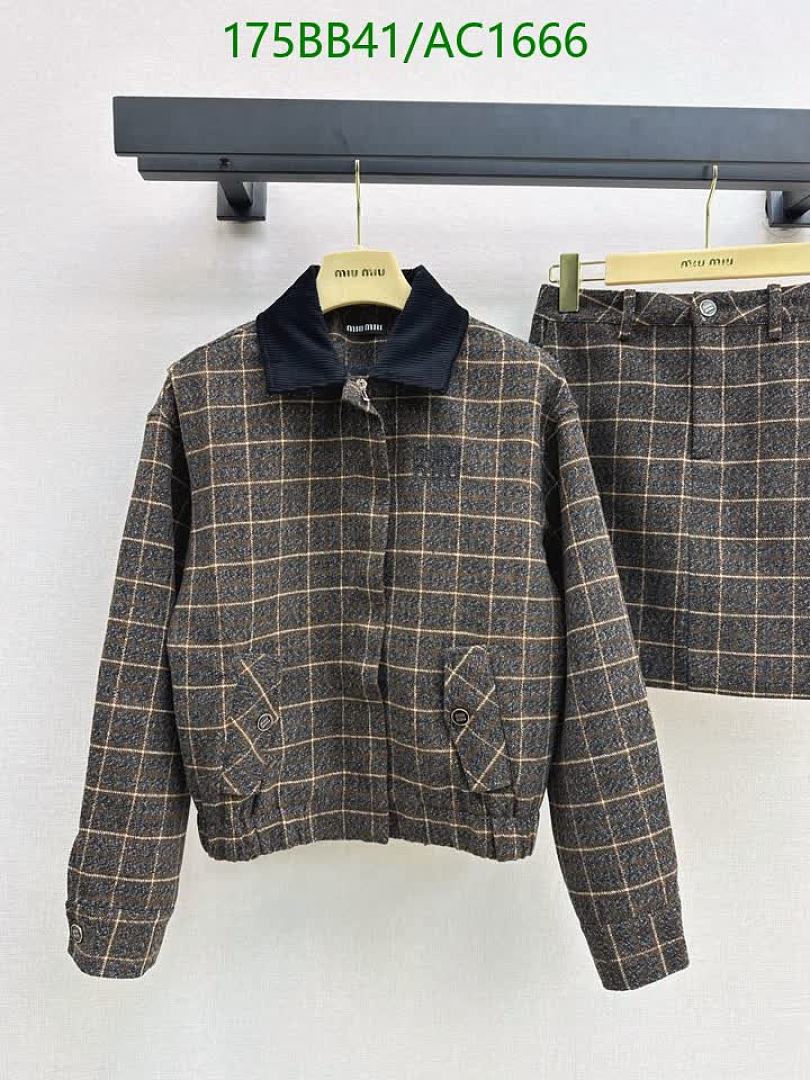 Miu Miu-Clothing Code: AC1666 $: 175USD