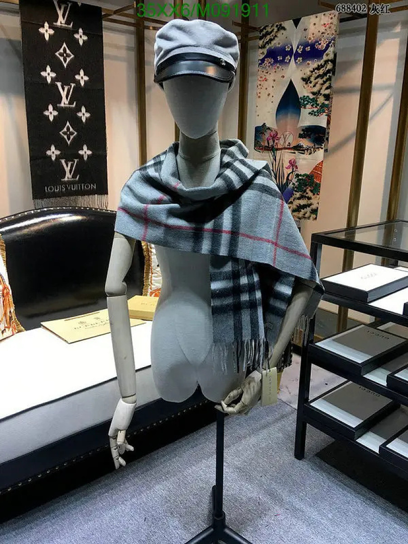 Burberry-Scarves Code: M091911 $:35USD