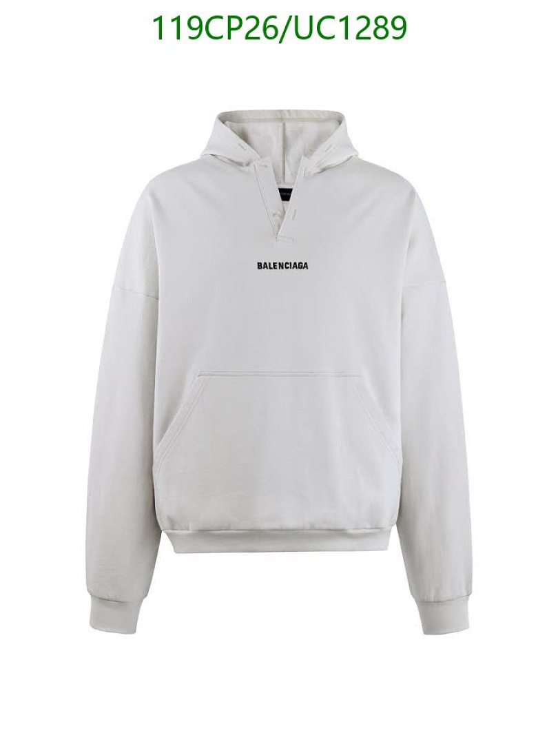 Balenciaga-Clothing Code: UC1289 $: 119USD