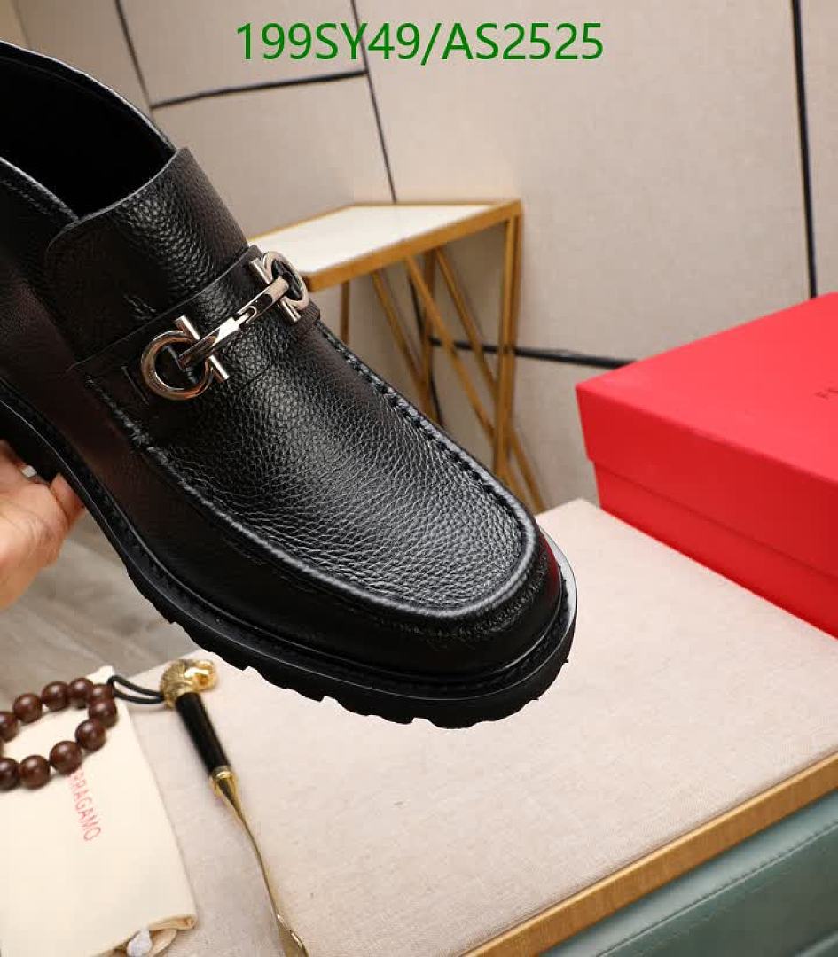 Ferragamo-Men shoes Code: AS2525 $: 199USD