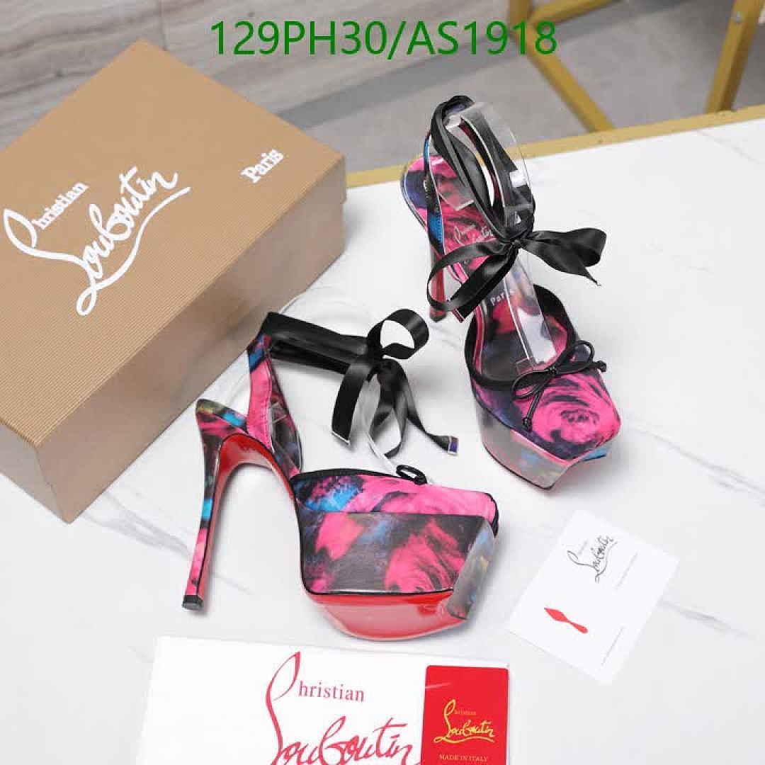 Christian Louboutin-Women Shoes Code: AS1918 $: 129USD